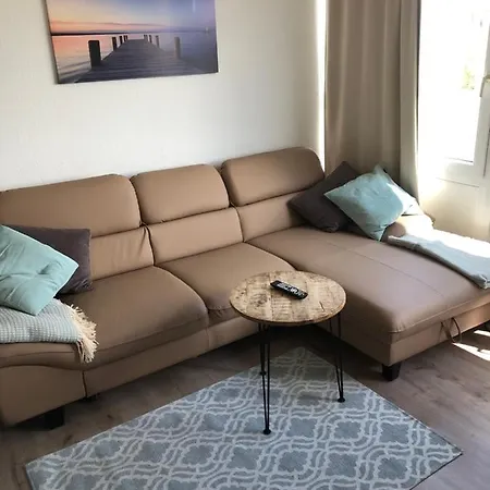 アパート 2zi-ferienwohnung Am Suedstrand Mit Eigenem Parkplatz Perfekt Fuer Familie